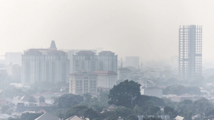 Thủ đô Indonesia "khó thở" vì không khí ô nhiễm