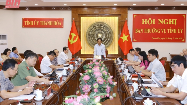  Thời sự 21h30 23/5/2025:Thanh Hóa vận hành thử nghiệm chính quyền địa phương hai cấp từ ngày 15/6