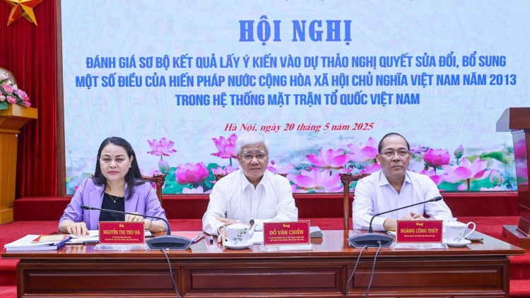 99,7% ý kiến tán thành Dự thảo Nghị quyết sửa đổi, bổ sung một số điều của Hiến pháp 2013