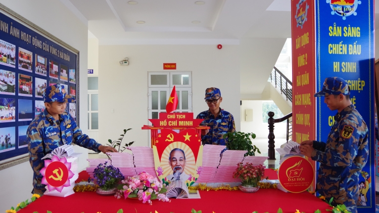 Sôi nổi thi đua hướng tới Đại hội Đảng bộ Vùng 2 Hải quân lần thứ IV