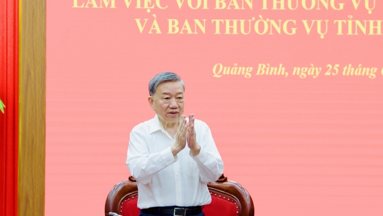 Thời sự 12h 25/6/2025: Tổng Bí thư Tô Lâm làm việc với Quảng Bình và Quảng Trị 