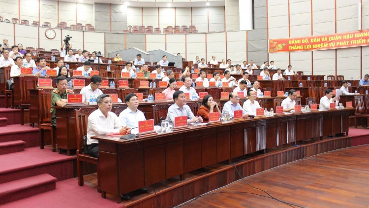 Hậu Giang vận hành thử nghiệm các cơ quan trong hệ thống chính trị xã, phường (mới).