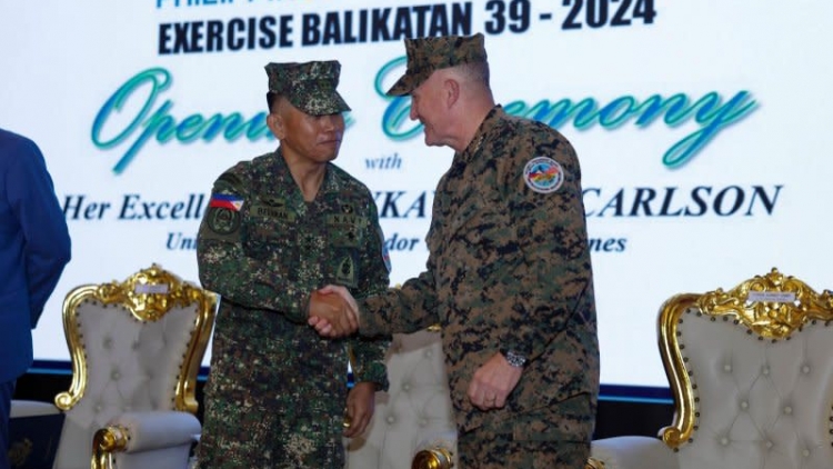 Philippines-Mỹ tổ chức tập trận chung trên biển lần thứ 7