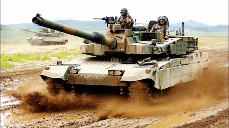 Hàn Quốc xuất khẩu 180 xe tăng K2 sang Ba Lan
