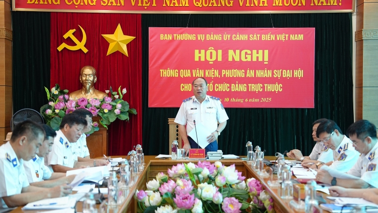 Vùng Cảnh sát biển 2 sẵn sàng cho Đại hội Đảng bộ lần thứ V