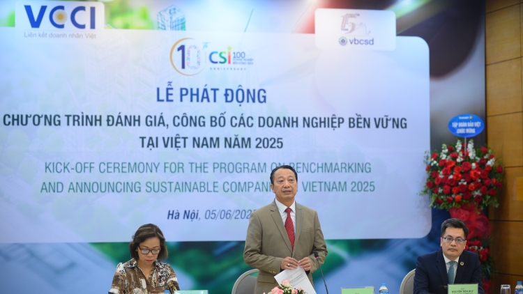 Phát động Chương trình công bố doanh nghiệp bền vững tại Việt Nam năm 2025