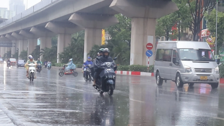 Thời tiết ngày 10/6/2025: Mưa trải dài khắp cả nước.