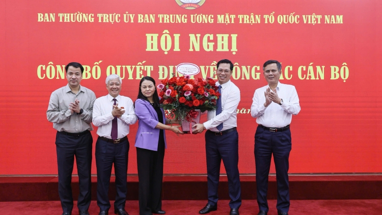 Bí thư Huyện ủy Đô Lương được bổ nhiệm làm thư ký Chủ tịch Ủy ban Trung ương MTTQ Việt Nam