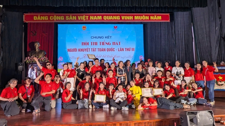 Bế mạc Vòng chung kết Hội thi Tiếng hát Người khuyết tật toàn quốc lần thứ III năm 2025 