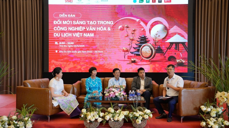 Diễn đàn Quốc gia 2025: Đổi mới sáng tạo trong công nghiệp văn hóa và du lịch Việt Nam