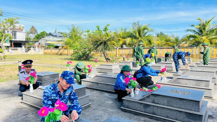 Tuổi trẻ Vùng Cảnh sát biển 2 sôi nổi các hoạt động tri ân dịp 27/7
