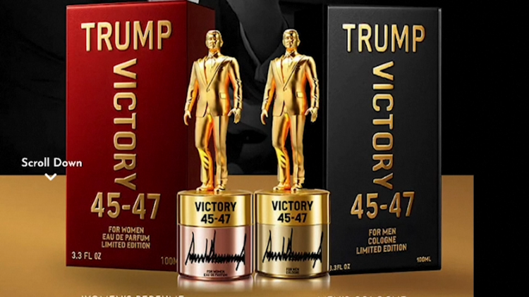 Tổng thống Trump quảng bá nước hoa  mang thương hiệu cá nhân