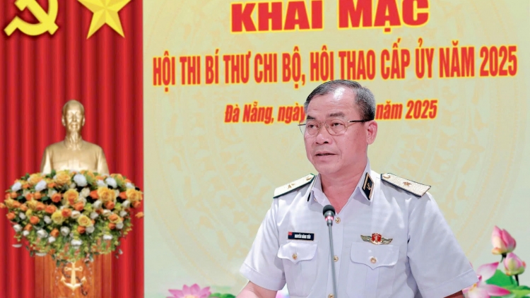 Vùng 3 Hải quân khai mạc Hội thi Bí thư chi bộ, Hội thao cấp ủy năm 2025