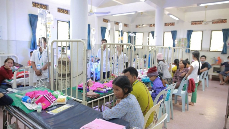 Campuchia ghi nhận hơn 7.000 ca sốt xuất huyết trong nửa đầu năm nay