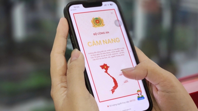 Bộ Công an: Tra cứu xã phường mới trên cẩm nang VneID