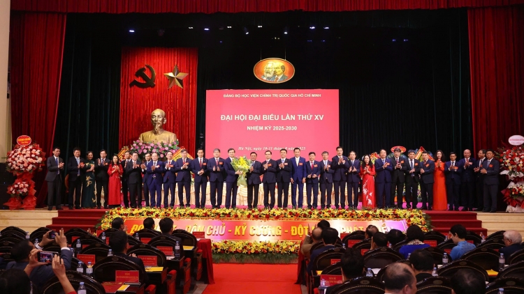Đại hội đại biểu Đảng bộ Học viện Chính trị Quốc gia Hồ Chí Minh lần thứ 15