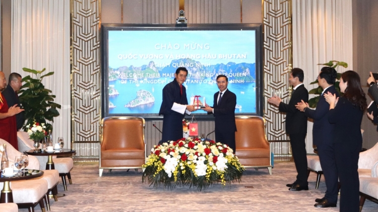 Quốc vương Bhutan thăm vịnh Hạ Long, Quảng Ninh