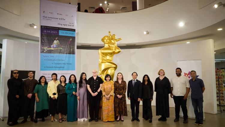 Triển lãm nghệ thuật đương đại kỷ niệm 50 năm thiết lập quan hệ ngoại giao Việt Nam-New Zealand