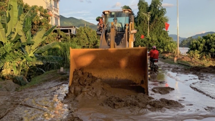 Sơn La khẩn trương khắc phục hậu quả mưa lũ trên các tuyến đường giao thông