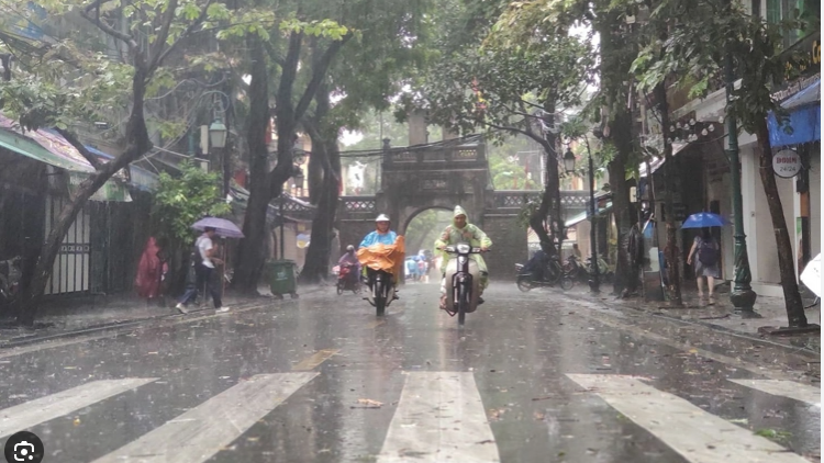 Thời tiết ngày 29/8/2025: Mưa to và dông ở Bắc Bộ