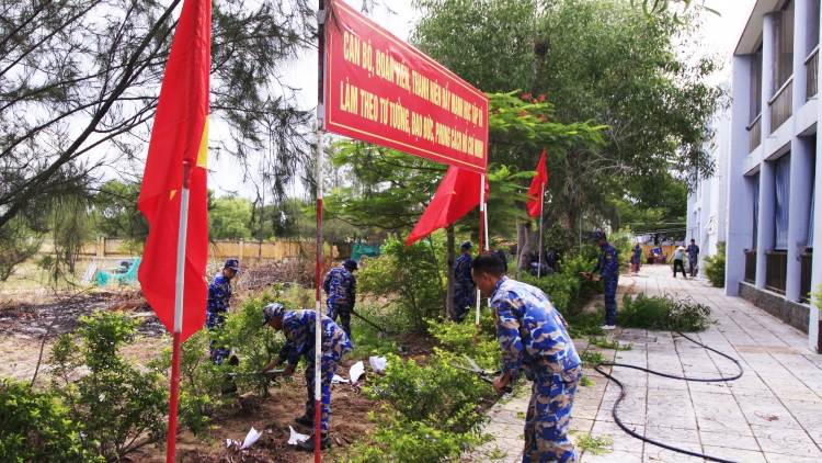       Tuổi trẻ Lữ đoàn 162 thực hiện “Ngày chủ nhật xanh”