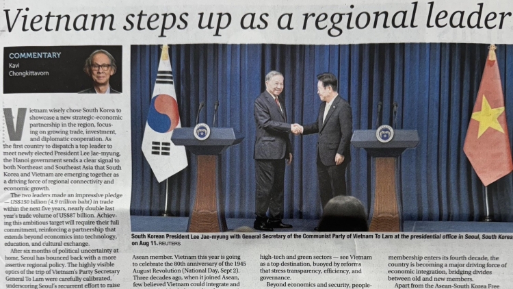 Truyền thông Thái Lan đánh giá cao môi trường đầu tư, kinh doanh tại Việt Nam