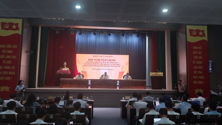 Công tác dân tộc, tôn giáo sau khi thực hiện chính quyền địa phương hai cấp
