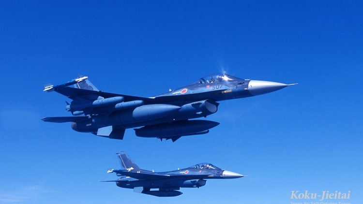 Một tiêm kích của Nhật Bản bị rơi khi đang làm nhiệm vụ