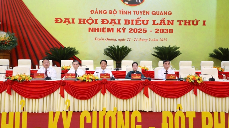 Khai mạc phiên trù bị Đại hội Đại biểu Đảng bộ tỉnh Tuyên Quang lần thứ I, nhiệm kỳ 2025-2030