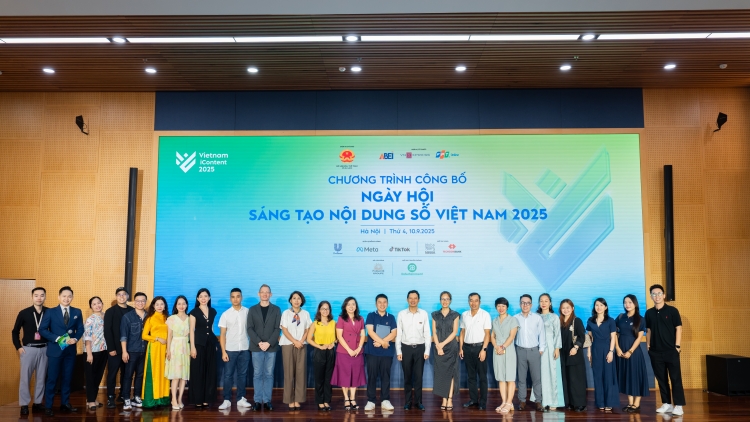 Ngày hội sáng tạo nội dung số Việt Nam 2025 trở lại với chủ đề "Rạng rỡ Việt Nam"