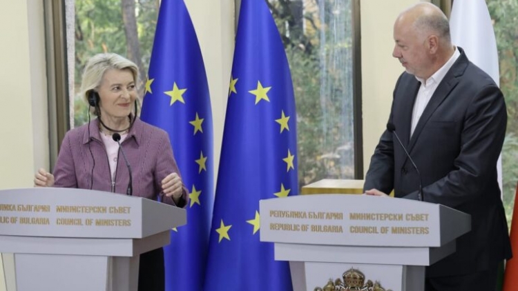 Chủ tịch Ủy ban Châu Âu đánh giá cao vai trò của Bulgaria trong bảo đảm an ninh châu Âu và Ukraine