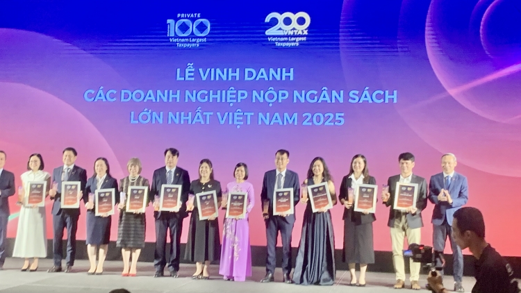Vinh danh Doanh nghiệp nộp ngân sách lớn nhất 2025: Sức lan tỏa từ những doanh nghiệp đầu tàu