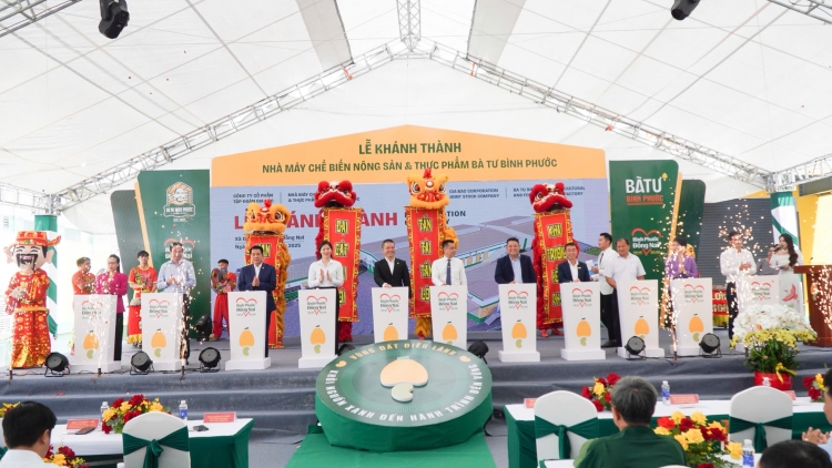 Khánh thành Nhà máy Chế biến Nông sản & Thực phẩm Bà Tư Bình Phước