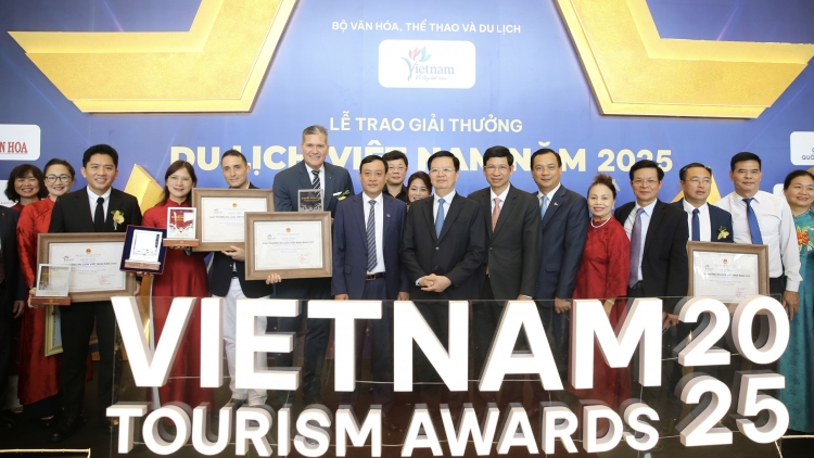 Giải thưởng Du lịch Việt Nam 2025 vinh danh 113 doanh nghiệp đơn vị tiêu biểu trong lĩnh vực du lịch