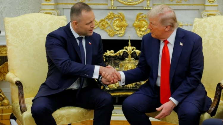 Tân Tổng thống Ba Lan  hội đàm với Tổng thống Trump