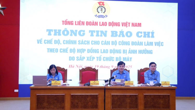 Dự kiến chi hơn 400 tỷ đồng cho 425 cán bộ công đoàn chuyên trách nghỉ việc