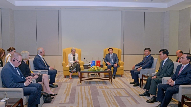 GS,TS Nguyễn Xuân Thắng tiếp xã giao Toàn quyền Australia