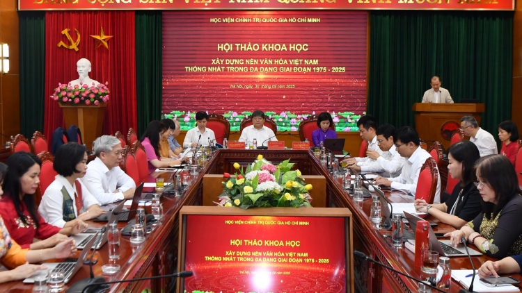 Hội thảo khoa học “Xây dựng nền văn hóa Việt Nam thống nhất trong đa dạng giai đoạn 1975-2025”