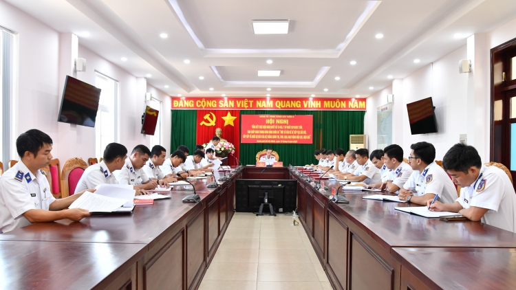 Đảng ủy Vùng Cảnh sát biển 3 tổng kết thực hiện Nghị quyết số 18