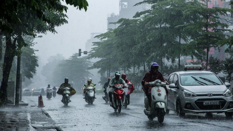 Thời tiết ngày 26/9: Bắc Bộ, Thanh Hóa và Nghệ An có mưa rào