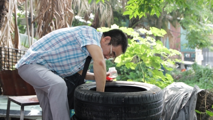 Số ca mắc sốt xuất huyết tại Hà Nội đã lên trên 200 ca/tuần, với hàng chục ổ dịch.