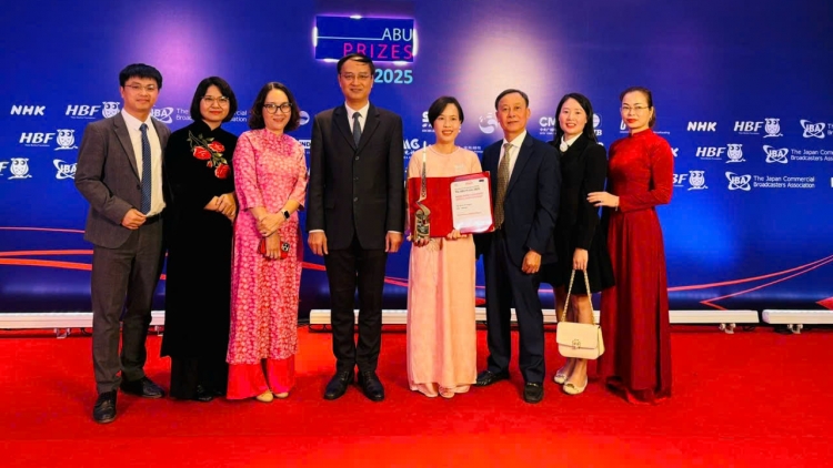 VOV giành giải Xuất sắc Thể loại Thông điệp Xã hội Giải ABU 2025
