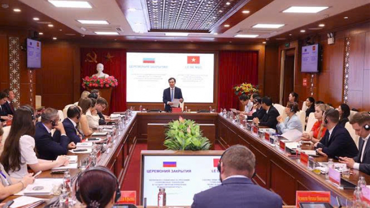 Bế mạc nghiên cứu khảo sát, trao đổi chuyên đề với cán bộ trung, cao cấp của Liên bang Nga