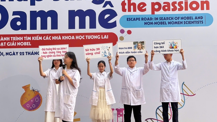 “Thắp sáng đam mê”: Câu chuyện truyền cảm hứng cho các khoa học nhí