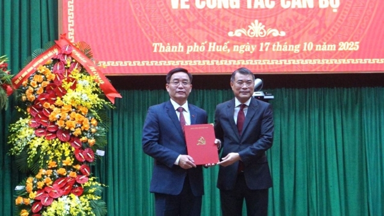 Ông Nguyễn Đình Trung giữ chức Bí thư Thành ủy Huế