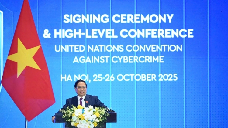 Thủ tướng: 65 nước ký Công ước Hà Nội thể hiện niềm tin quốc tế với Việt Nam