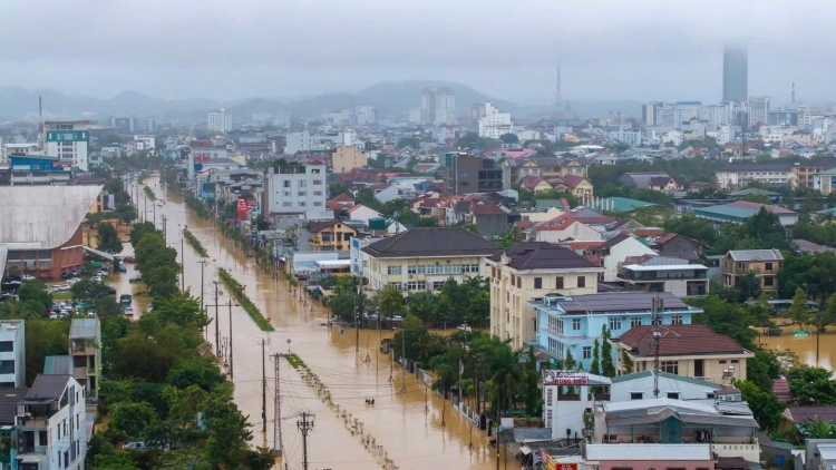 Dự báo thời tiết ngày 29/10: Huế, Đà Nẵng tiếp tục mưa lớn, vượt trên 550mm