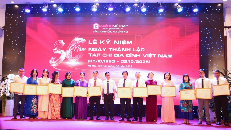 Tạp chí Gia đình Việt Nam 30 năm đồng hành cùng gia đình Việt