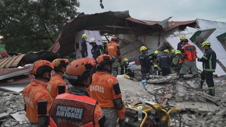 Philippines: Số người chết vì động đất ở Cebu tăng lên 72 người