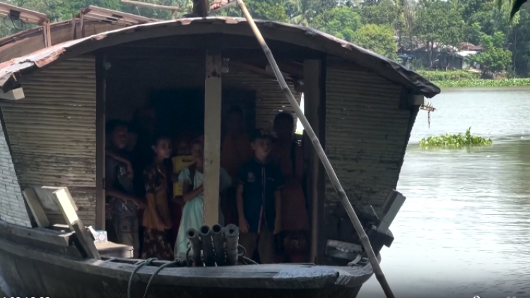  "Trường học nổi” vùng lũ lụt ở Bangladesh nhận giải của UNESCO